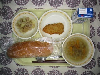 9月4日の学校給食(中学校献立)