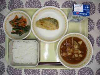 9月10日の学校給食(中学校献立)