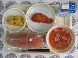 9月18日の学校給食（中学校献立）