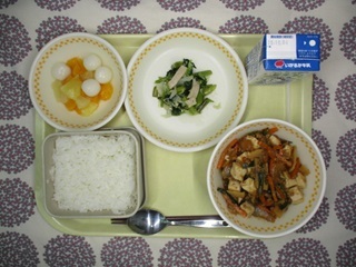 9月29日の学校給食(中学校献立)
