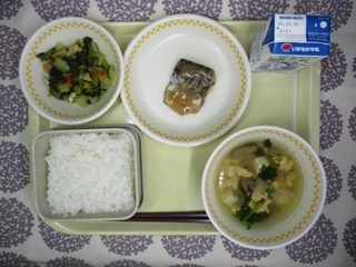 10月22日の学校給食(中学校献立)