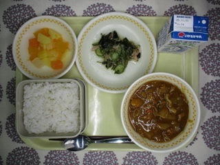 10月24日の学校給食(中学校献立)