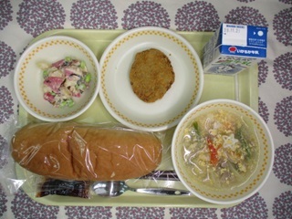 11月13日の学校給食(中学校献立)