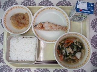 11月19日の学校給食(中学校献立)
