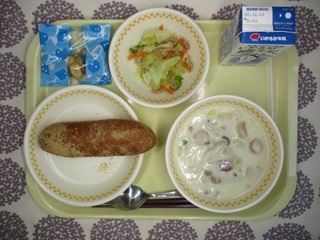 11月25日の学校給食(中学校献立)