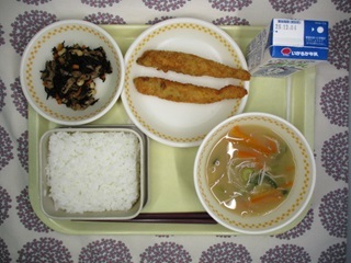 11月26日の学校給食(中学校献立)