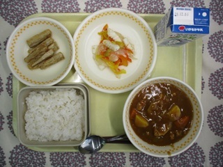 11月28日の学校給食(中学校献立)