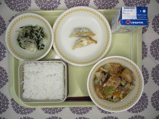 12月17日の学校給食（中学校献立）