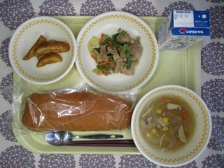 12月18日の学校給食（中学校献立）