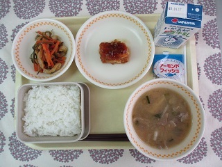 1月9日の学校給食（中学校献立）