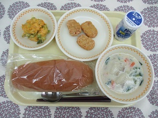 1月13日の学校給食（中学校献立）