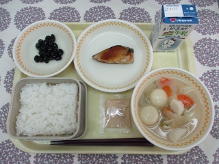 1月14日の学校給食（中学校献立）