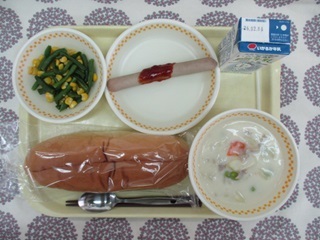 1月27日の学校給食（中学校献立）