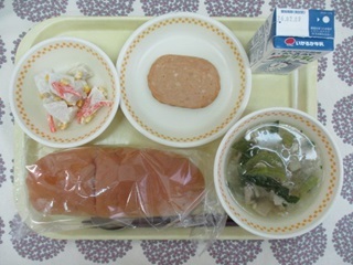 2月3日の学校給食（中学校献立）