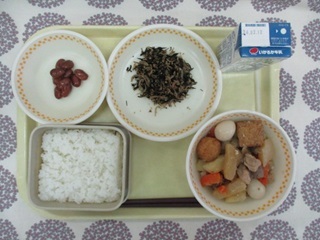 2月4日の学校給食（中学校献立）