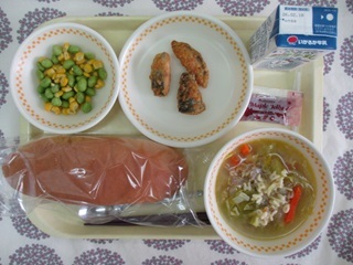 2月10日の学校給食（中学校献立）