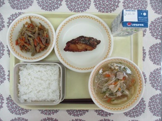 2月20日の学校給食（中学校献立）