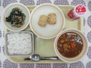2月25日の学校給食（中学校献立）