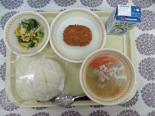 3月3日の学校給食（中学校献立）