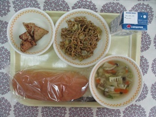 3月10日の学校給食（中学校献立）