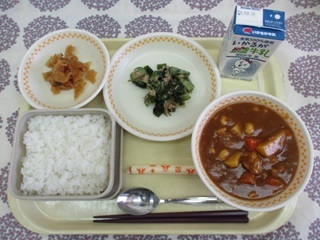 3月11日の学校給食（中学校献立）