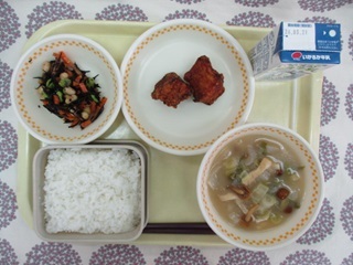 3月13日の学校給食（中学校献立）