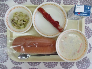 3月17日の学校給食（中学校献立）