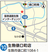 ローソン生駒俵口町店　生駒市俵口町1084-1