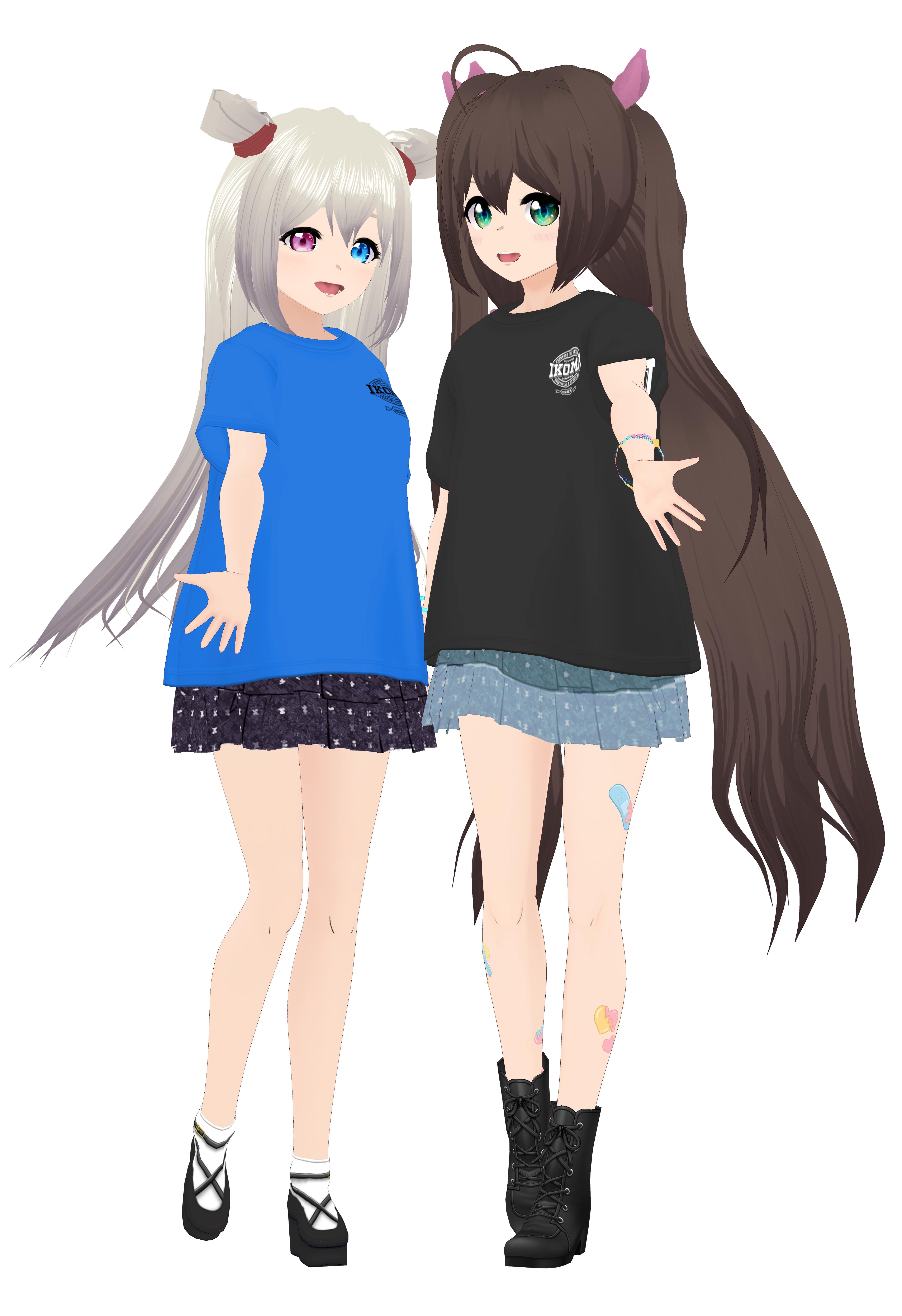 VTuber「瑞無るく」と「瑞無るな」