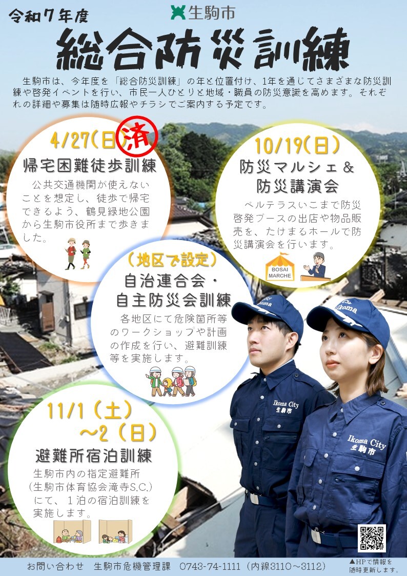 総合防災訓練