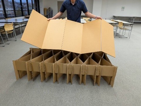 段ボールベッド