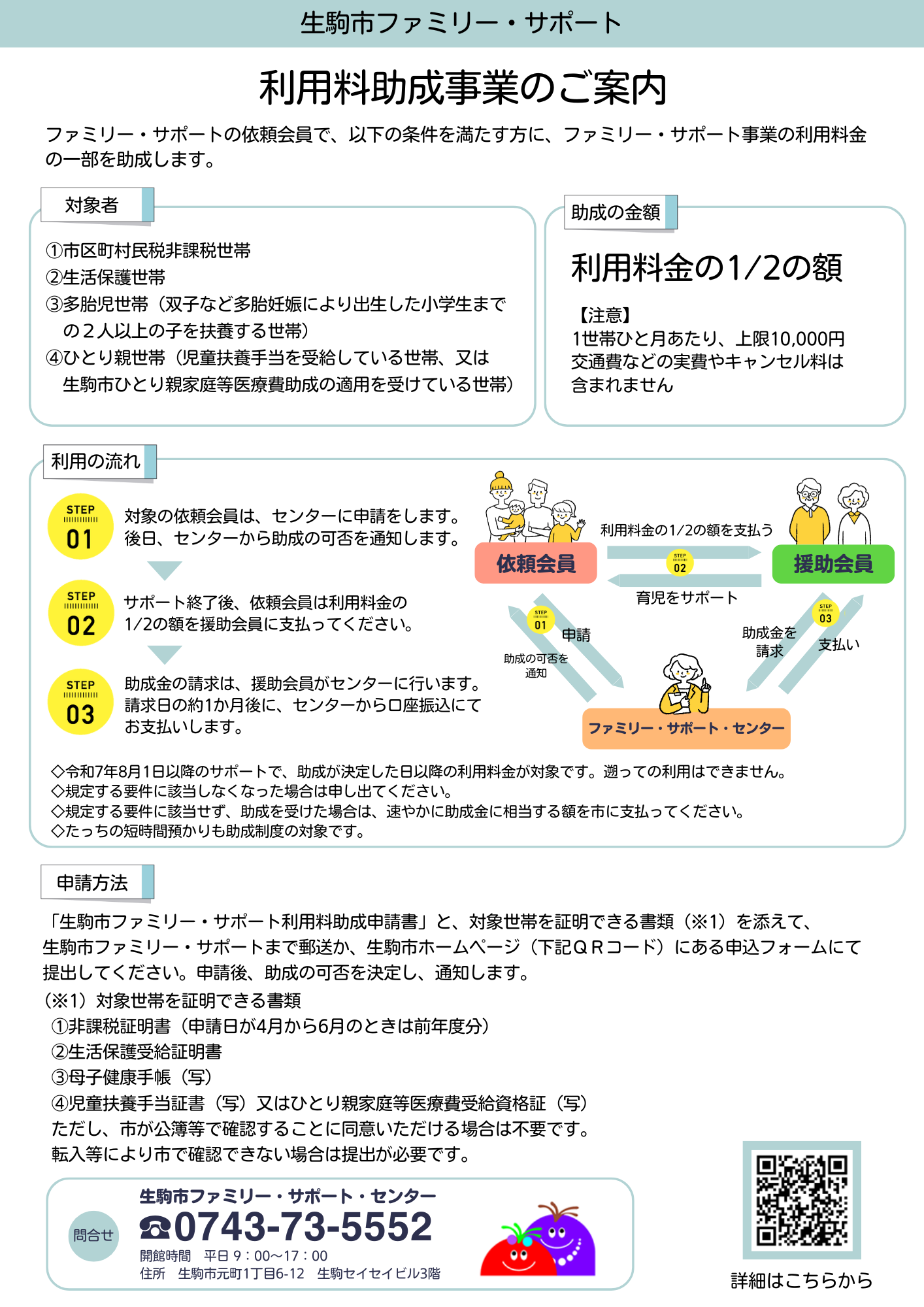 ファミリー・サポート利用料助成