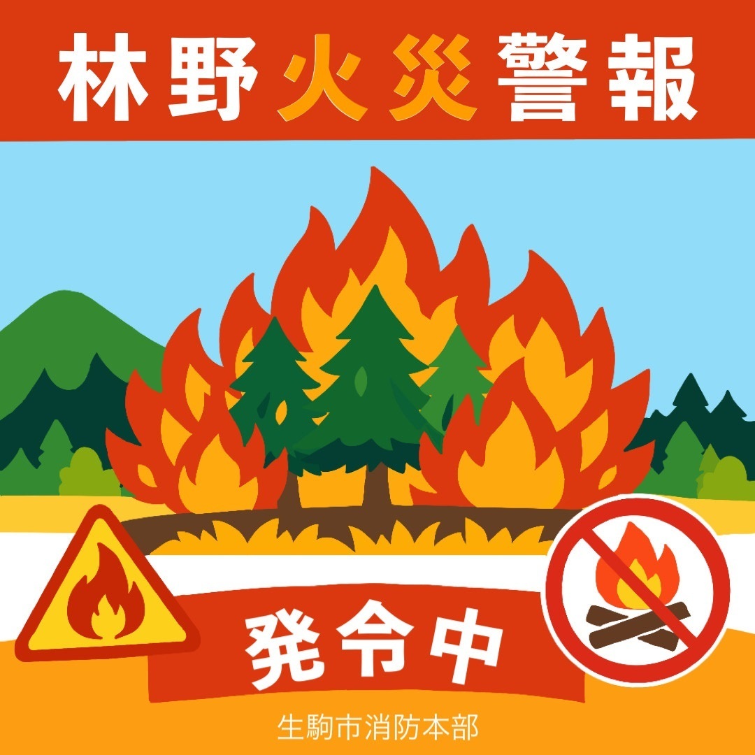 林野火災注意報・警報について