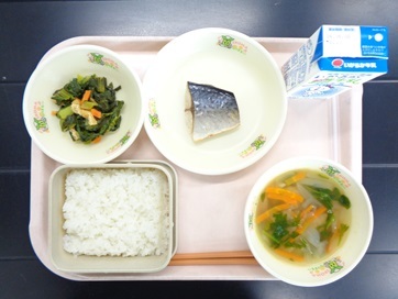 4月24日の学校給食（小学校A献立）の写真
