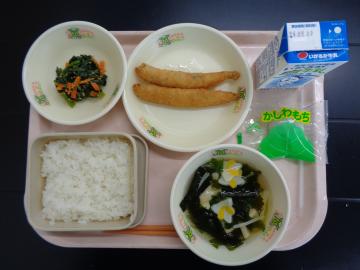 5月1日の学校給食（小学校A献立）の写真