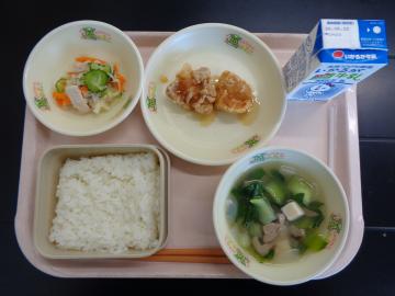 5月14日の学校給食（小学校A献立）の写真