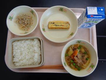 5月15日の学校給食（小学校A献立）の写真