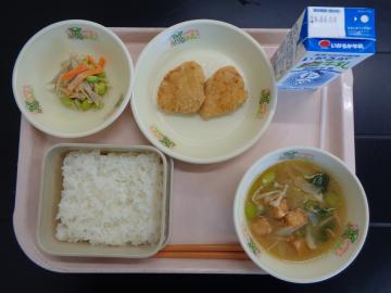 6月1日の学校給食（小学校A献立）の写真