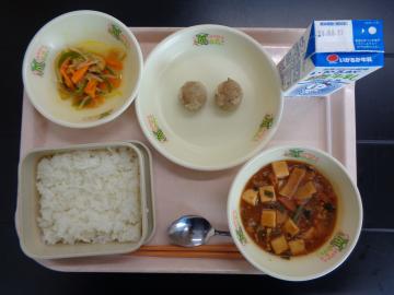 6月3日の学校給食（小学校A献立）の写真