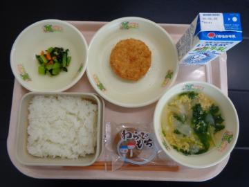 6月17日の学校給食（小学校A献立）の写真