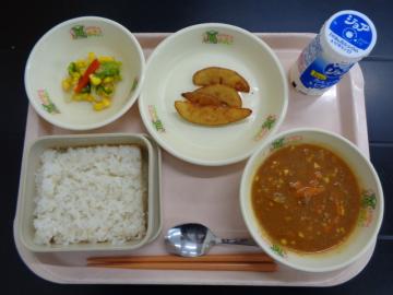 6月24日の学校給食（小学校A献立）の写真