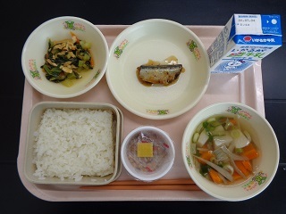6月29日の学校給食（小学校A献立）の写真