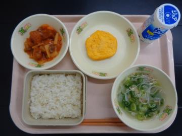 7月1日の学校給食（小学校A献立）の写真