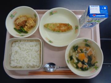 7月13日の学校給食（小学校A献立）の写真