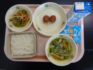 8月31日の学校給食（小学校A献立）の写真