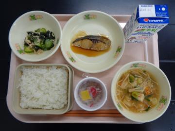 9月16日の学校給食（小学校A献立）の写真
