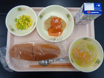 9月17日の学校給食（小学校A献立）の写真