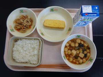 4月16日の学校給食（小学校B献立）の写真