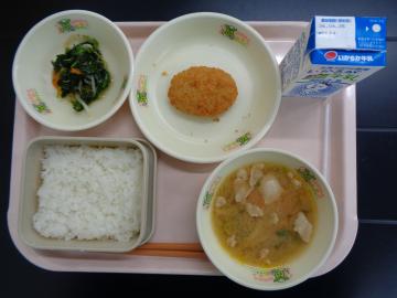 4月17日の学校給食（小学校B献立）の写真