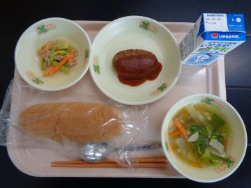 5月21日の学校給食（小学校B献立）の写真